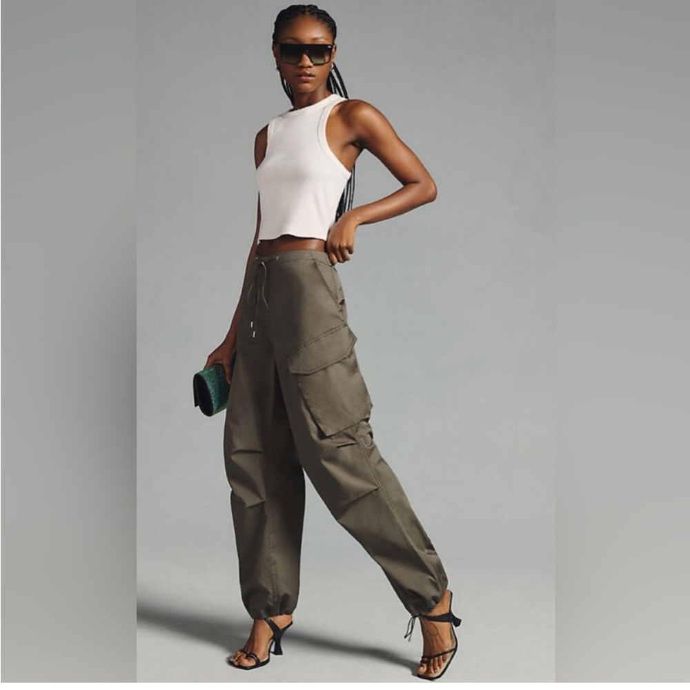 Agolde Olive Cargo Pants